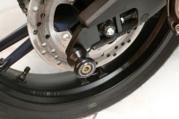 Ochranné špulky na kyvku (pár), Yamaha MT-125, YZF R125 černé